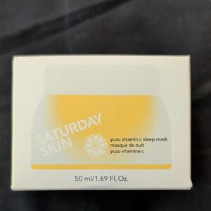 Yuzu Vitamin C Sleep Mask - Yellow